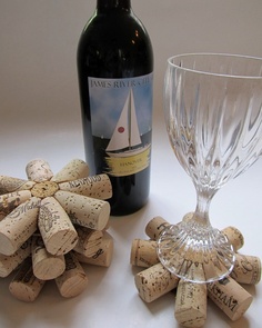 Wine Cork Coasters